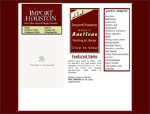 Tablet Screenshot of importhouston.com